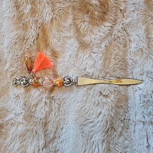 Beaded letter opener!